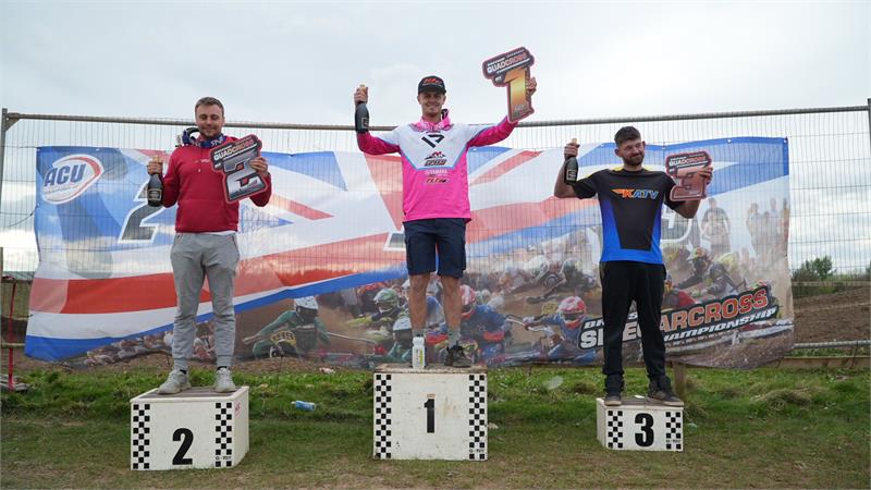 British QX podium R1 2024