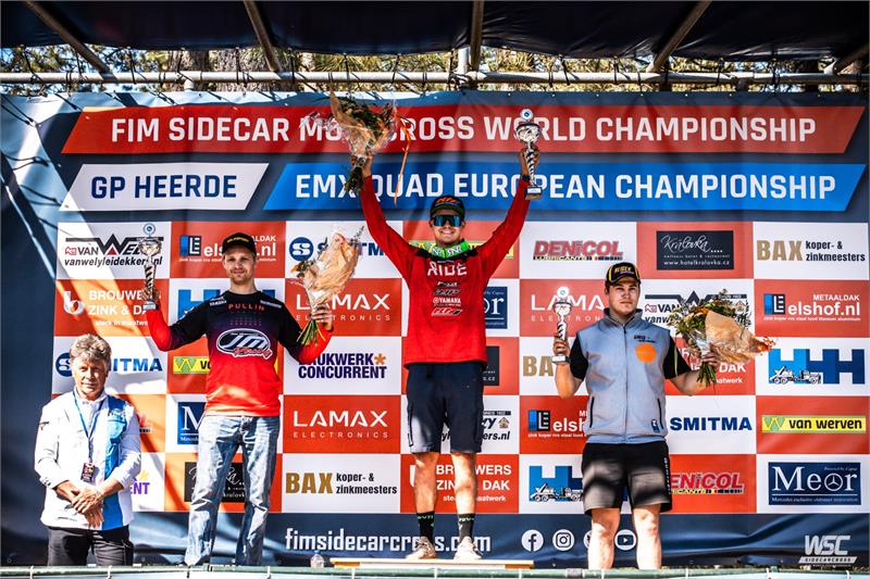 EMX R2 Heerde podium
