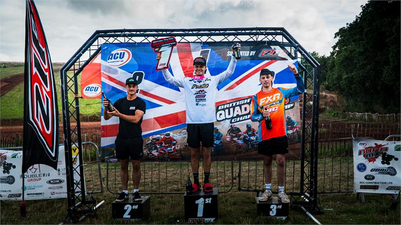 British Championship 2024 podium