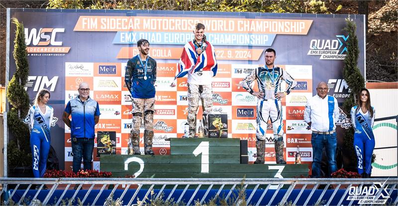 2024 EMX Championship podium