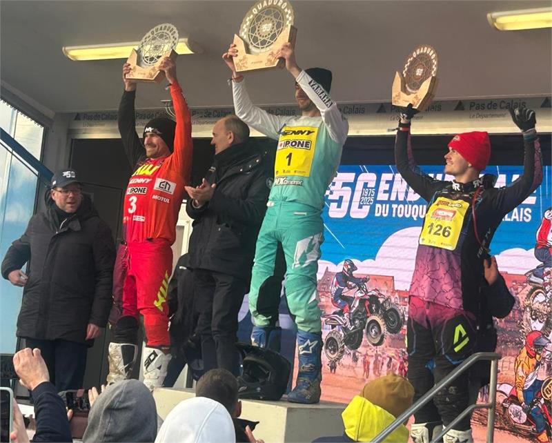 Walker podium at Le Touquet 2025