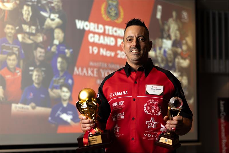 Liam Coffey Yamaha Sports Technician winner 2025